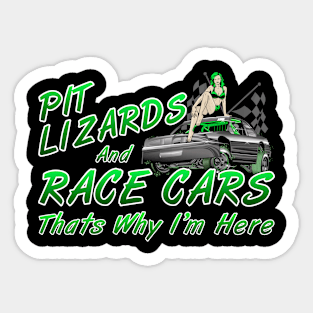 Pit Lizard Racing Sticker